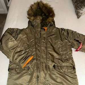 Alpha Industries Army Jacket with Hood